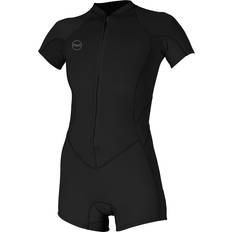 Women Wetsuits O'Neill Bahia 2/1mm Front Zip Short-Sleeve Springsuit Women's