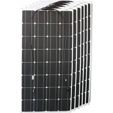 600W Solpaneler, 6x100w, monokristallin, marknadsledande effekt, böjbar