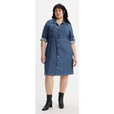 Levi's PL OTTO Western Dress, blå