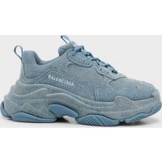 Denim Trainers Balenciaga 60mm Triple Denim Sneakers Blau