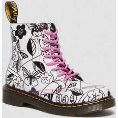 Girls - White Boots Dr. Martens Girls Little-Big Kid 1460 Combat Boot