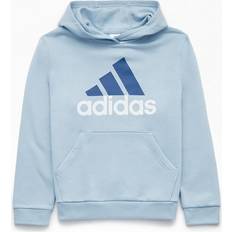 Adidas S Hoodies Adidas Blue Essential Sportswear Logo Hoodie