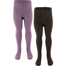 116 Strumpbyxor Minymo Strumpbyxor 2-pack Solid Rib Zephyr 140/146 Strumpbyxor