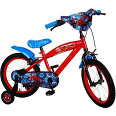 Spiderman cykel Volare Spiderman 16 Tum Handbromsar Barncykel