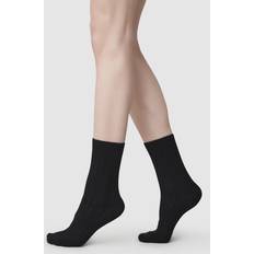 Swedish Stockings Chunky Socks - Black