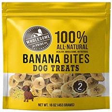 Pride Pet Treats Banana Bites All-Natural Dog Treats, 16-oz