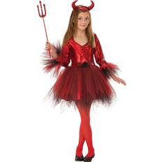 Bristol Novelty Girls Devil Halloween Costume