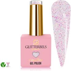 Nail Products Glitterbels Hema Free Gel Polish 8ml Pink Sherbet