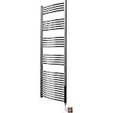 Heated Towel Rails House 600mm Green, Chrome