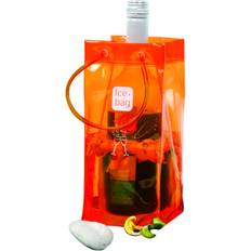 Orange Bottle Coolers Ice Bag Viinikassi Oranssi