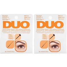 Duo Cosmetics Duo DUO Brush-On Strip Lash Adhesive, Dark Tone, 0.18 oz, 2-Packs