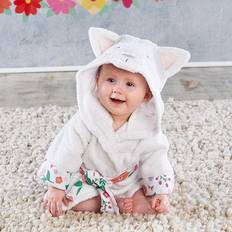 Babies Bath Robes Baby Aspen Cat Hooded Robe Personalization Available