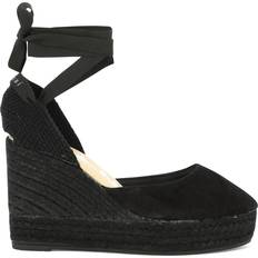 MANEBI Wedge Espadrilles - Nero/Donna