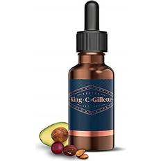 Gillette Skäggstyling Gillette King C Beard Oil for Men with Plant Based Argan, Jojoba Avocado, Macadamia Seed and Almond Oils, 30 ml
