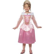 Pink prinsesse kostume