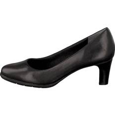 Rockport Total Motion Heel Black Burn Calf Female
