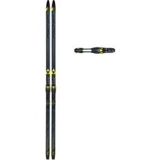 180-189cm Langlaufski's Fischer Twinskin Sl Stiff Ef Bdg Contstep Klassiekerset 23/24 Zwart 189CM