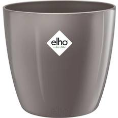Elho Blumentopf Brussels Diamond Rund Oyster Pearl