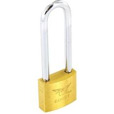 Securit Egret Br Long Shackle Padlock Silver/gold 40mm