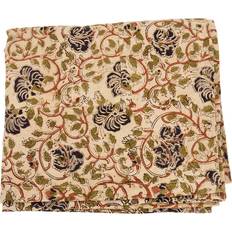 Afroart Textiles Afroart A World Of Craft Poppy Tablecloth Beige