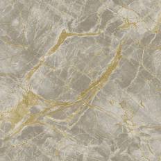 Holden Decor Portoro Marble Grey Wallpaper Metallic Paste The Wall