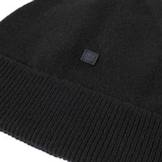 Acne Studios Kopfbedeckungen Acne Studios Beanie Kana aus Wolle Schwarz Einheitsgröße