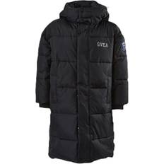 Abbigliamento per bambini Svea Long Puffer Coat Junior Black Unisex