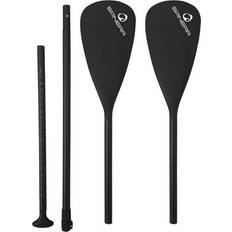Performance Fibreglass SUP Kayak Paddle Black
