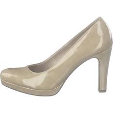 Schoenen Tamaris Dune Patent Hakken - Beige