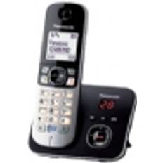 Panasonic KX-TG6821FXB, DECT telefon, Trådløs håndsæt, Højttalertelefon, Sort, Sølv