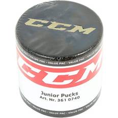 CCM Jääkiekot CCM Puck Jr 3-Pack 23/24, Nuorten kiekko, kpl