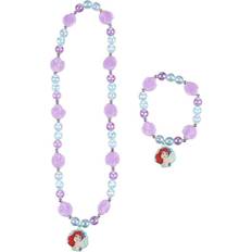 Disney Smycken Disney Necklace and Bracelets set Princesses Purple Pieces Turquoise