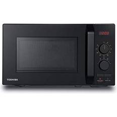 Toshiba 800w 20L Menus, 5 Power Cavity Light Black