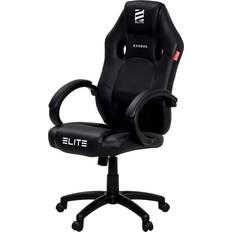 Gaming-Stühle Elite Gaming-Stuhl EXODUS, Memory-Schaum, extra hohe Rückenlehne, Wippmechanik, Armpolster, MG100 Schwarz