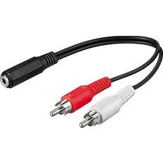 Cables Goobay 50092 Audiokabel Klinke auf Chinch