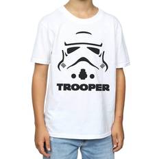 Star Wars Boys Stormtrooper Cotton T-Shirt White 12-13Y