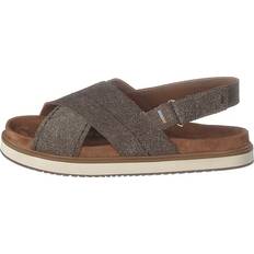 Toms Sko Toms Dusty Gold Star Suede Brown Metallic 36,5