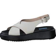 Apair Sko Apair Chuncky Sandal Cross Ivory