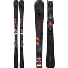 Forza 60D V-TI Carving Ski + NX12 GW Bindings Black/Hot Red