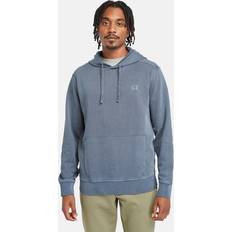 Timberland Garment Dye Hoodie For Men In Navy Navy