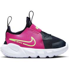 Babies - Pink Running Shoes Nike Flex Runner 2 TD - Dark Obsidian/Fireberry/White/Lime Blast