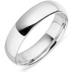 Platin Ringe MTD Platinum 6mm Light Court Shape Wedding Ring