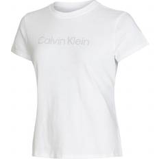 Calvin Klein Polyester T-shirts Calvin Klein Sport Essentials SS T-Shirt White