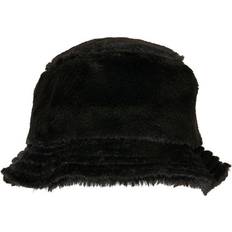 Piel sintética Gorras Flexfit Faux Fur Bucket Hat - Negro