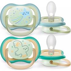 Philips Avent Ultra Air Night Pacifier 0-6m 2-pack