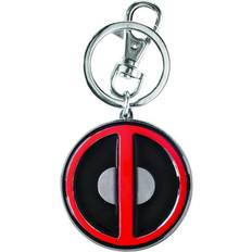 Deadpool Logo Keychain - Black