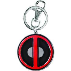 Marvel Deadpool Logo Keychain - Black