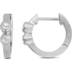 ByBiehl Øreringe ByBiehl Lucy Hoops, Rhodinated Silver