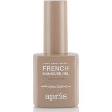 Aprés Nail French Manicure Gel Polish Browns Pyramind Scheme