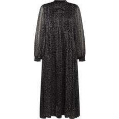 Bruuns Bazaar Midikjoler Bruuns Bazaar MapleBBAnyala dress Black print